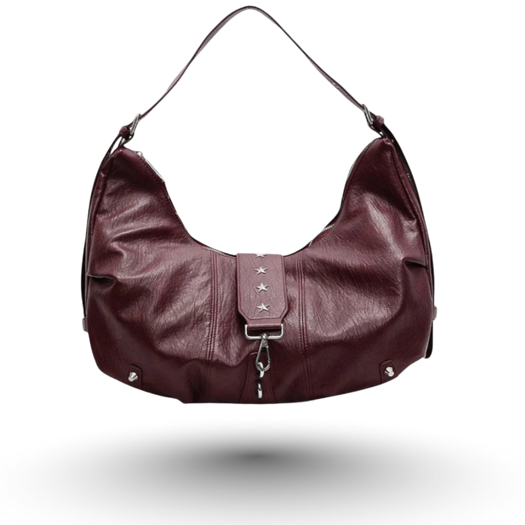 ANGE - Sac à Main Besace de Cours en Cuir
