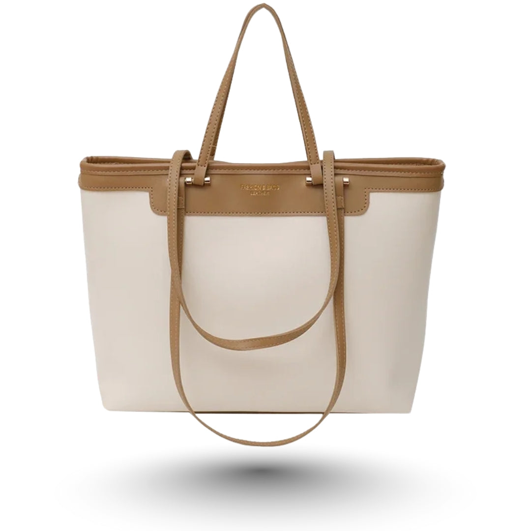 ZOE - Grand Sac à Main de Cours en Cuir Végan
