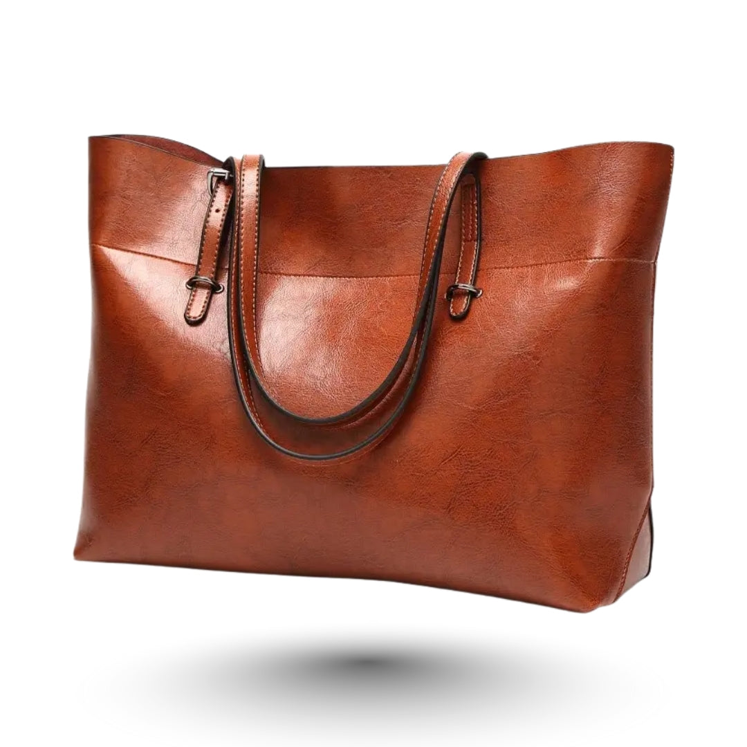 AYLA - Sac à Main de Cours en Cuir Lisse