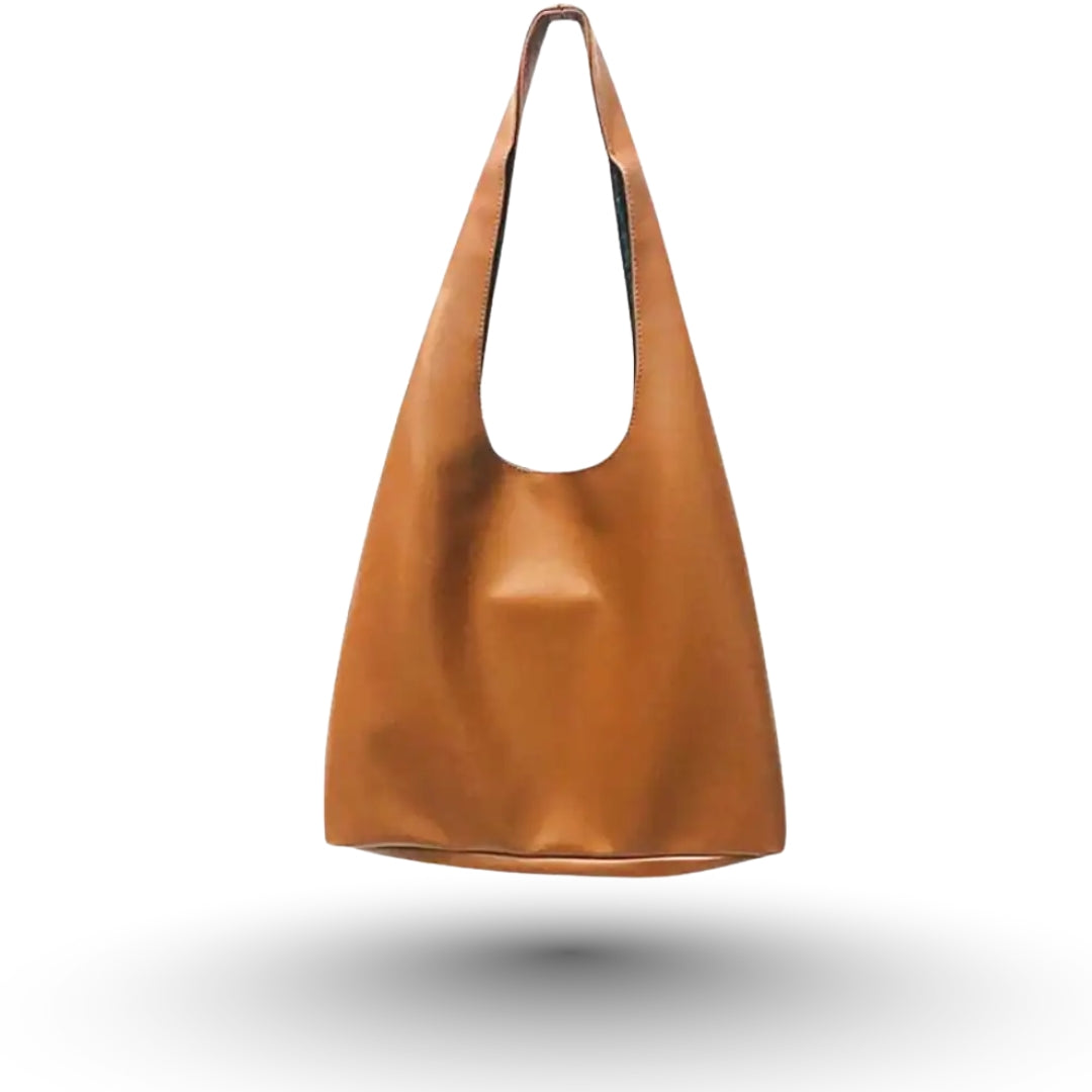 ELYA - Sac à Main de Cours Fourre-Tout en Cuir Souple