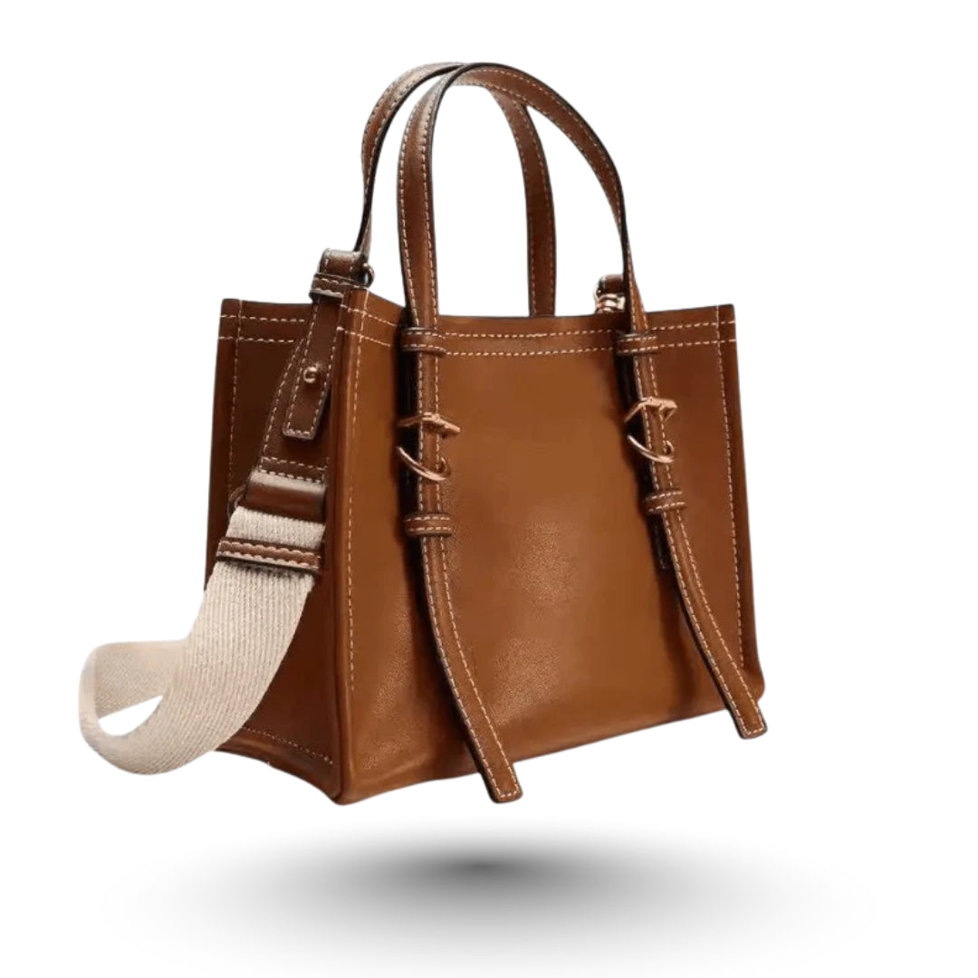 NATHY - Petit Sac à Main de Cours en Bandoulière