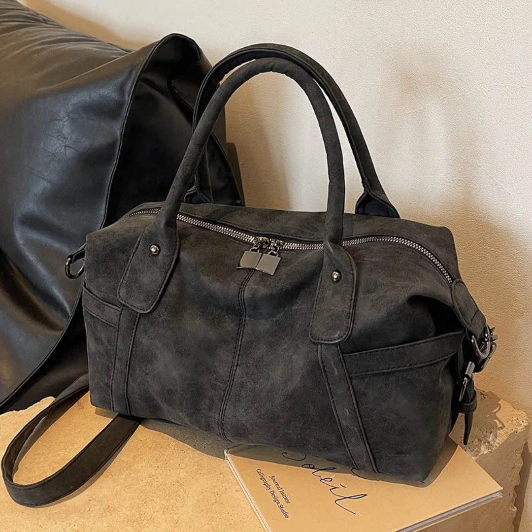JULIA - Sac à Main de Cours Fourre-Tout en Cuir
